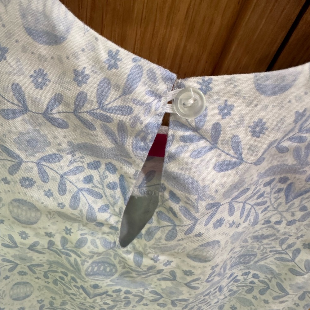 Anvy Kids Easter Bunny Shift Dress with Ruffle Detail, Size 8 - Picture 6 of 9